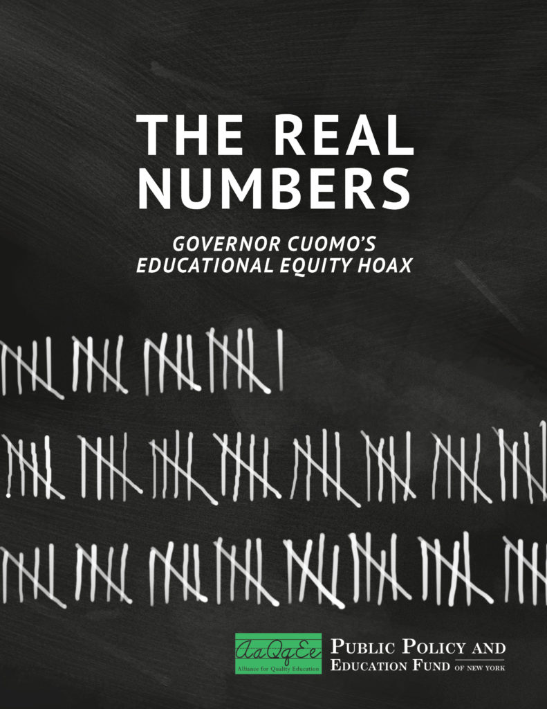 The Real Numbers: Governor Cuomo's Educational Equity Hoax 1