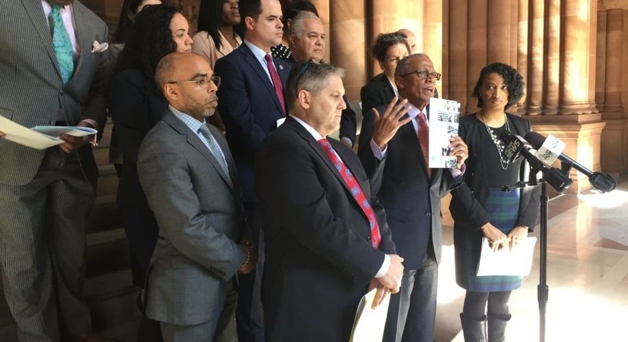 State Senator Robert Jackson Joins Yonkers Parents, AQE to call for full funding of the State's Foundation Aid formula as Senate Convenes School Aid Roundtables 1