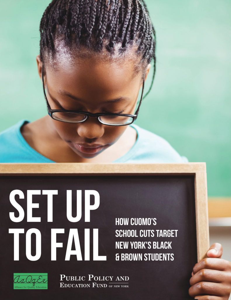Set Up to Fail: How Cuomo's School Cuts Target New York's Black & Brown Students 1