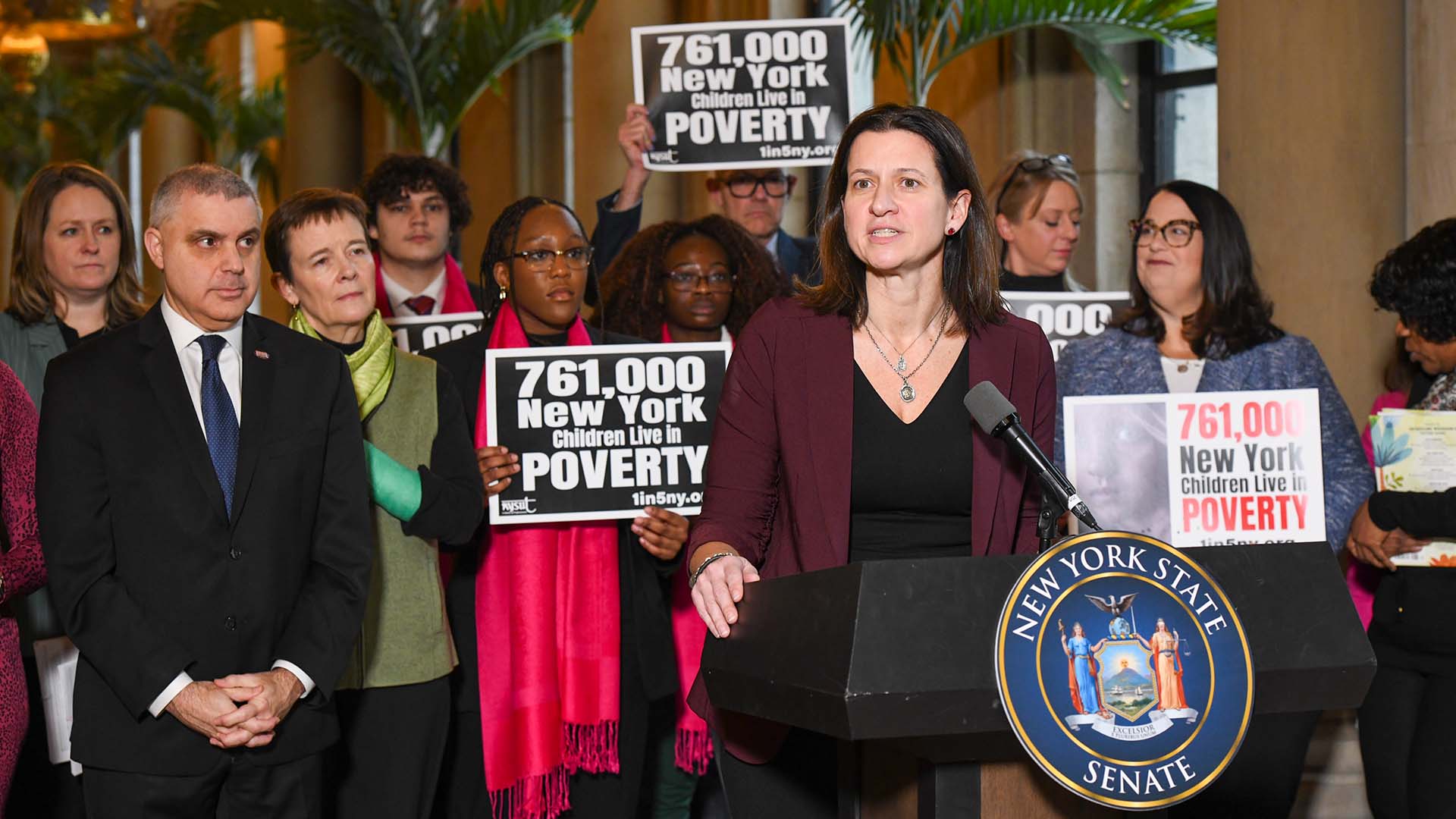 NYSUT and partners launch One-in-Five campaign to combat cycle of childhood poverty 1