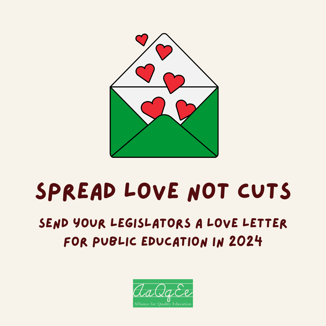 Send Legislators a Love Letter for Public Education in 2024